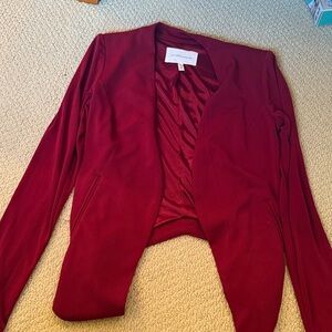 BCBGeneration Deep Red Blazer